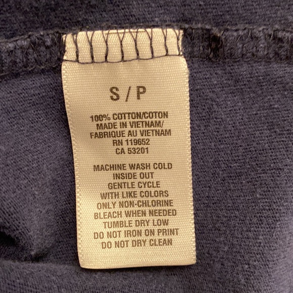 Aeropostale Men’s Short Sleeve Graphic T-Shirt S Blue/Gray/White Good Condition - Picture 5 of 8